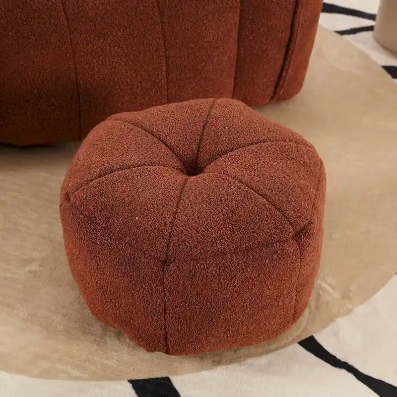 Roomfitters Soft Bean Bag Chair with High Resilient Foam Chips for Living Room