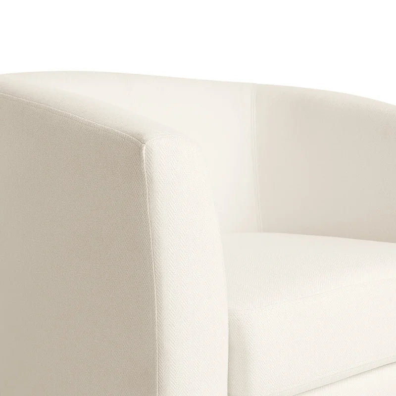 Sorna Swivel Barrel Club Chair by Christopher Knight Home