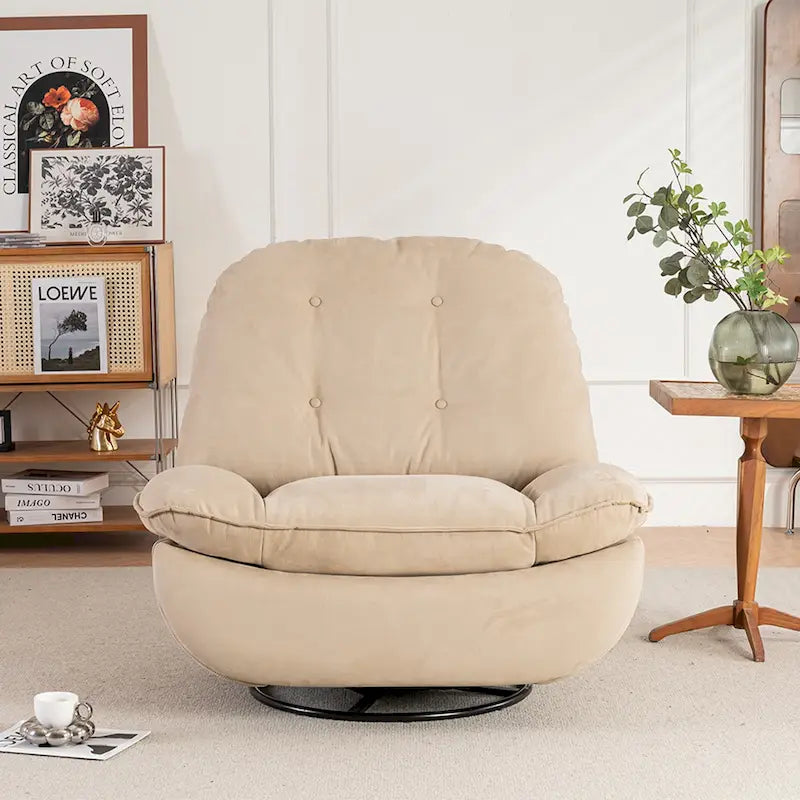 Power Swivel Recliner With USB Charger and Bluetooth Music Player